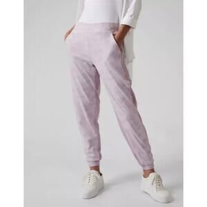 ATHLETA Brooklyn Lined Camo Jogger Sweatpants Pink 8
